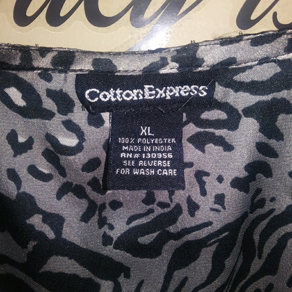 CottonExpress animal print top - Picture 3 of 5